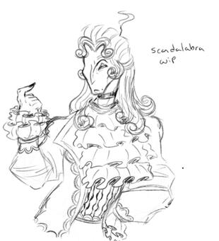 Scandalabra fanart